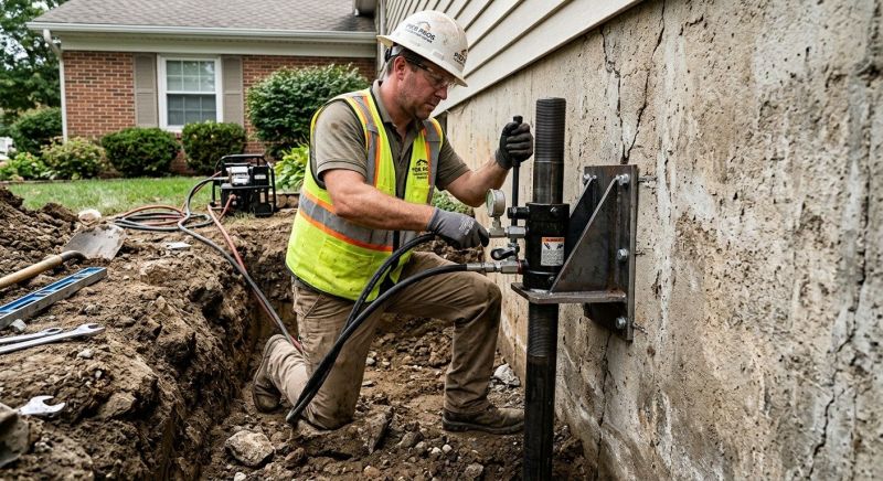 Settling Foundation Service in Sharon, MA