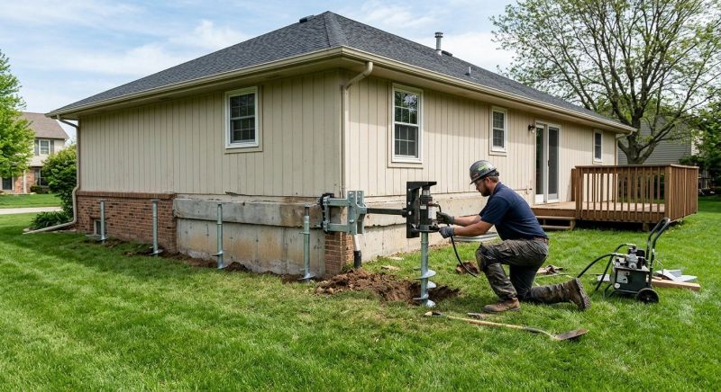 Settling Foundation Service in Whitinsville, MA
