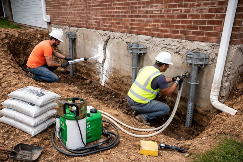 Structural Foundation Repair in Canton, MA