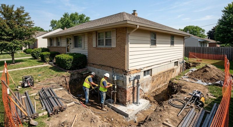 Structural Foundation Repair in Halifax, MA