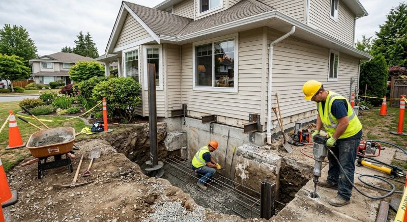 Structural Foundation Repair in Lincoln, RI