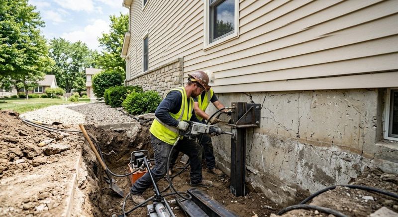 Structural Foundation Repair in Norton, MA