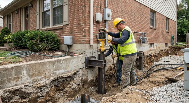 Structural Foundation Repair in Norwood, MA