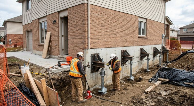Structural Foundation Repair in Westwood, MA
