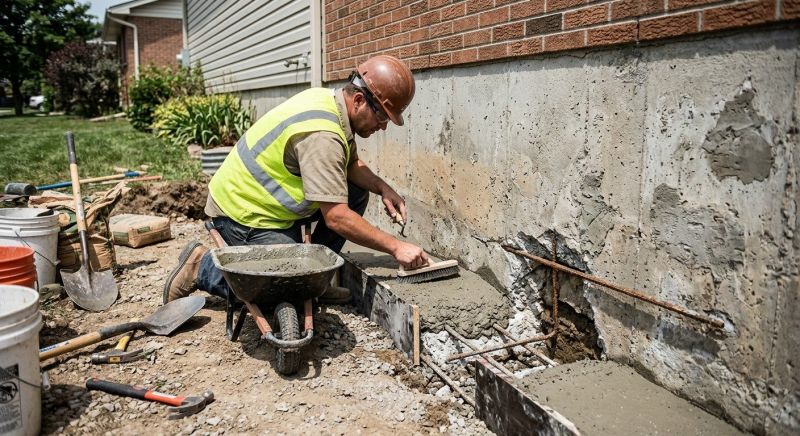 Concrete Foundation Repair in Taunton, MA