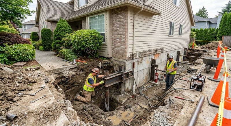 Home Foundation Repair in Westwood, MA